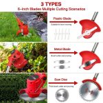 Cordless Brush Cutter with wheels - Image 5